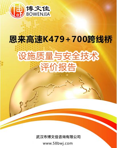 高速K479+700跨线桥设施质量与安全技术评价报告